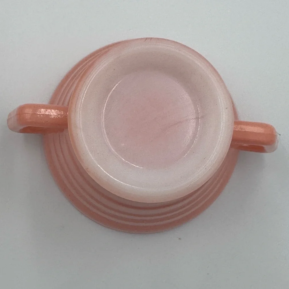 Vintage Hazel Atlas Moderntone Pink Platonite Dishes